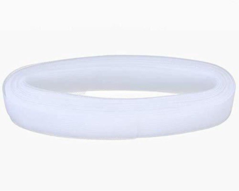 HBS CANCAN Net Strip for Boning Sewing etc. (WHITE, 0.5Inch, 40mtr) Lace Reel  (Pack of 1)