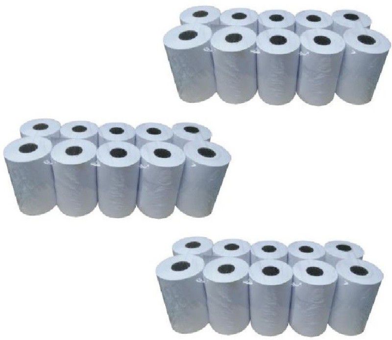 youtech Standard quality thermal paper roll Size 2 INCH) X 20 meter (PACK of 30.Roll) Thermal Cash Register Paper  (2 inch x 20 meter)
