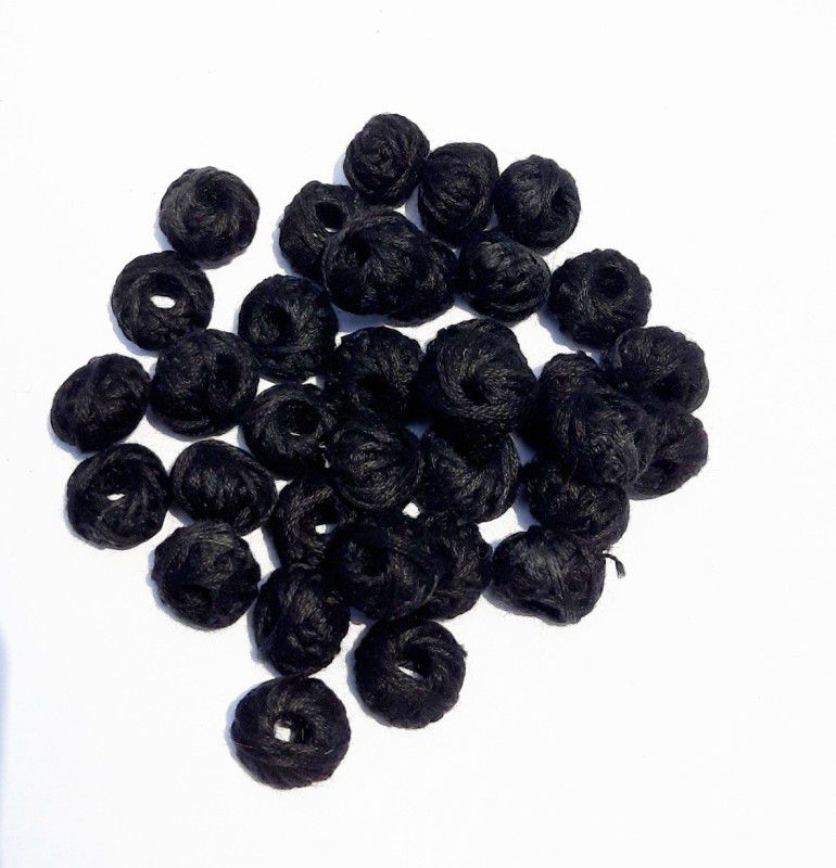 RMAPPAREL Black Beads  (50 g)