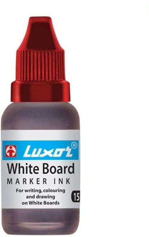 LUXOR Whiteboard Marker Ink Red 15 ml Marker Refill  (Red)