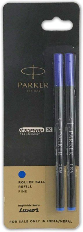 PARKER Navigator Technology X Refill 2 Use Only Beta and Folio Roller Pen Refill  (Blue)