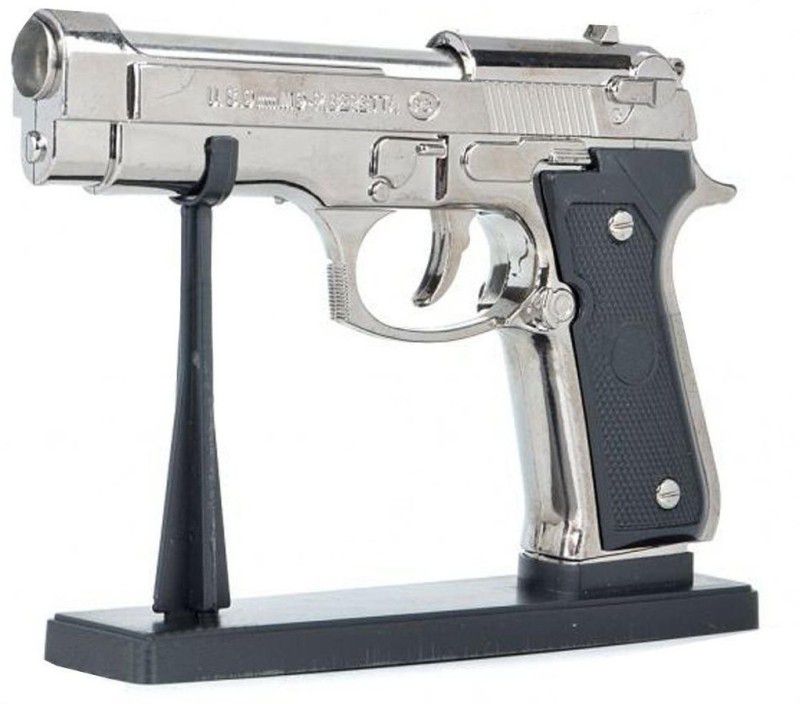 Mauser Gun Lighter Pocket Lighter  (Silver, black)