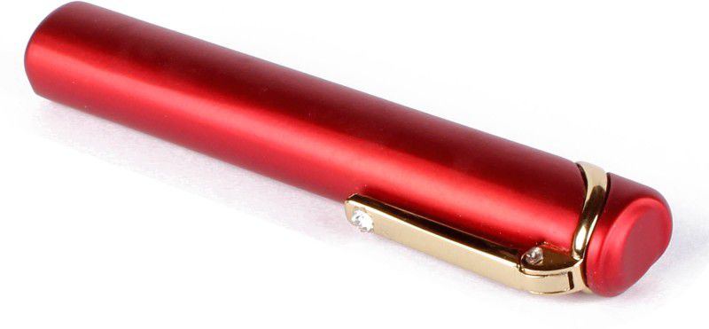 ASRAW Refillable Pen Style Lighter with Pocket Clip - Pocket Lighter - Lighter Pen (Without Fuel Empty Lighter) Pocket Lighter  (Red)