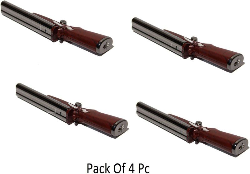 Double Barrel Wood Finish Twin Flame Pocket Size Lighter Pocket Lighter  (Brown)
