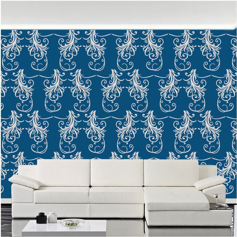 YMS (Size:- 16" X 24") Tendril Scenario Wall Stencil  (Pack of 1, FLORAL PATTERN)