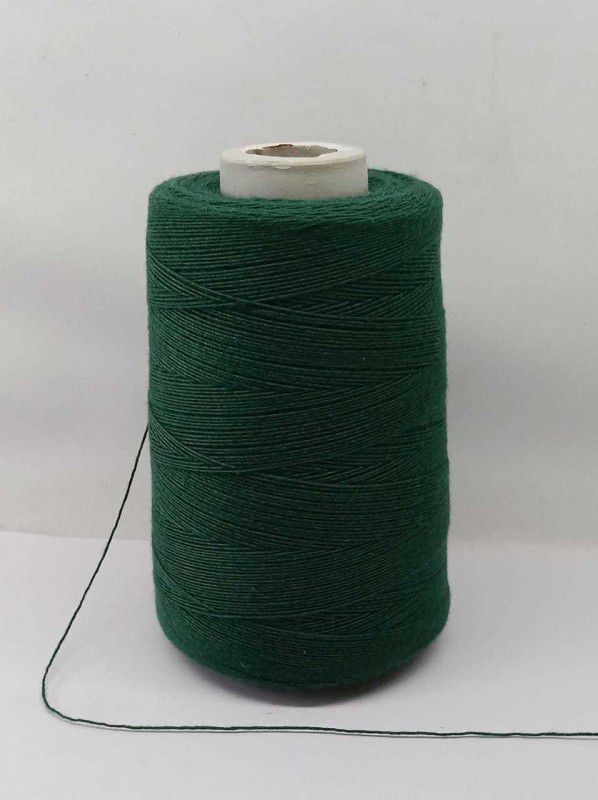 SHREE NIVASAN SALES Dark Green Thread  (3000 m Pack of1)