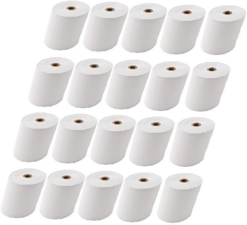 youtech 79mmX40Mtr (meter) Thermal Paper Biling Rolls (Pack of 20) Original Paper Product 70 Gsm paper roll Thermal Cash Register Paper  (79 mm x 4000 cm)