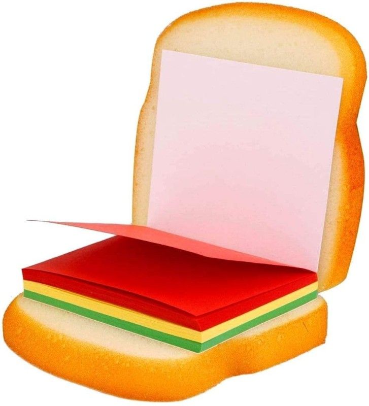 ModishOmbre Sandwich Mini Note Pad Unruled 100 Pages  (Cream)