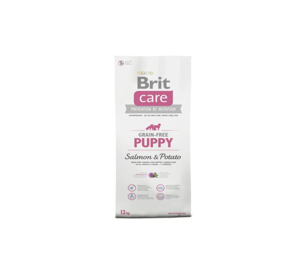 Brit Care Grain-free Puppy Salmon & Potato-12Kg