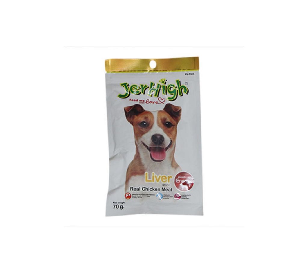 Jer High Adult Dog Food Liver Stick 70 gm Thailand