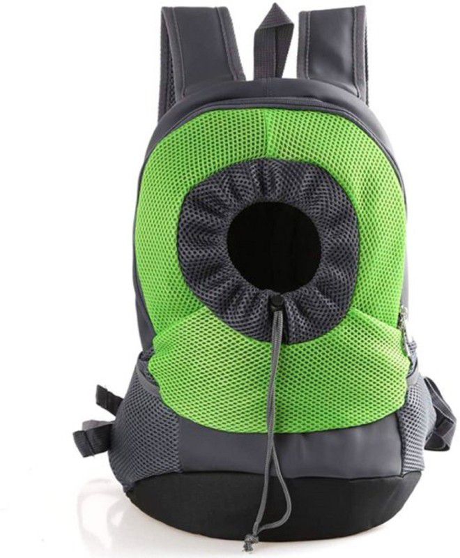 Emily Pets Green Backpack Pet Carrier  (Suitable For Dog, Cat)