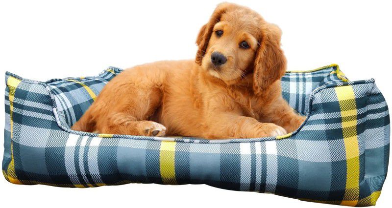 Party Propz Dog Bed Washable, Dog Bed Large Bed For Pet Dogs - Pet Bed Washable / Dog Bed, L Pet Bed  (Chequered)