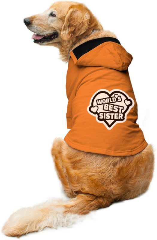 RUSE Hoodie for Dog  (Orange)