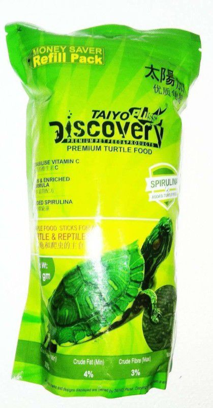 Taiyo Pluss Discovery Turtle Food 100g-1 Vegetable 5.0E-4 kg Dry Young Turtle Food