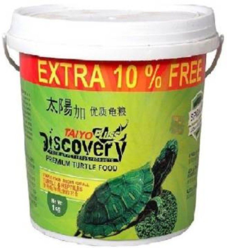 TAIYO TPD-Turtle food+ TURTLE CONDITIONER FREE Vegetable 1 kg Dry New Born, Young, Adult Turtle Food