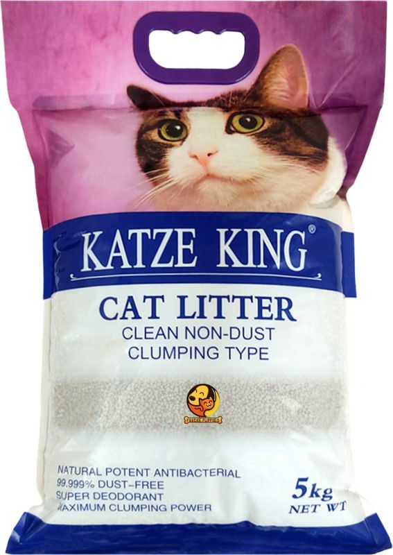 Foodie Puppies Katze King 5kg Apple Fragrance Cat Litter Clean Non-Dust Clumping Odour Control Pet Litter Tray Refill