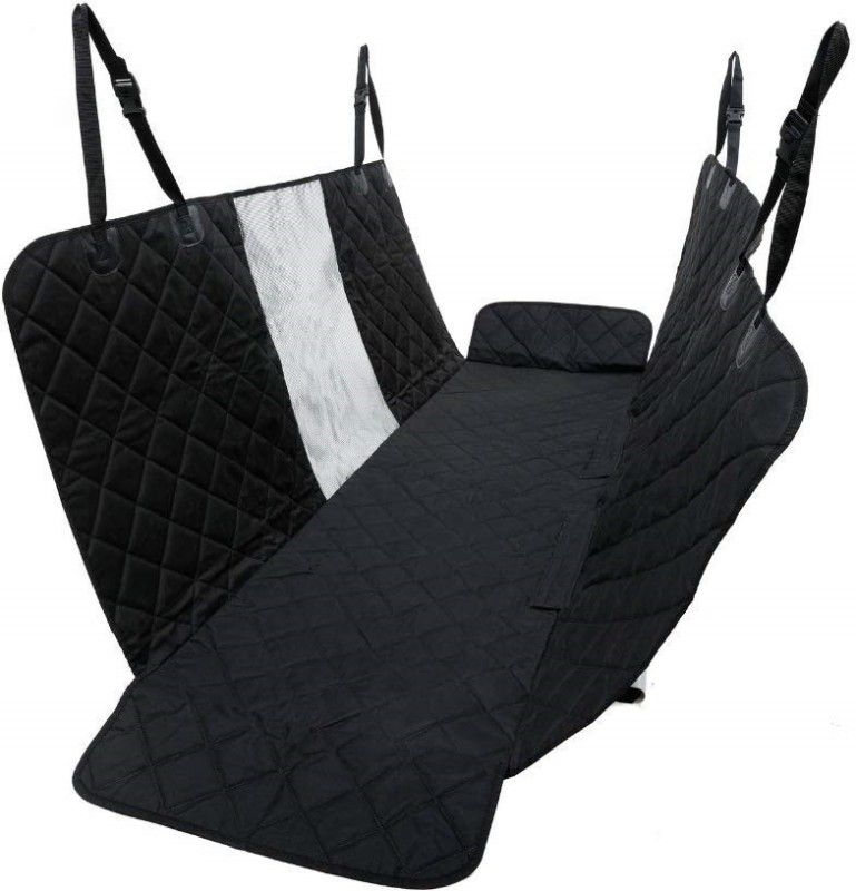 Fluffy's FPWCSC111H Hammock Pet Seat Cover  (Black Waterproof)
