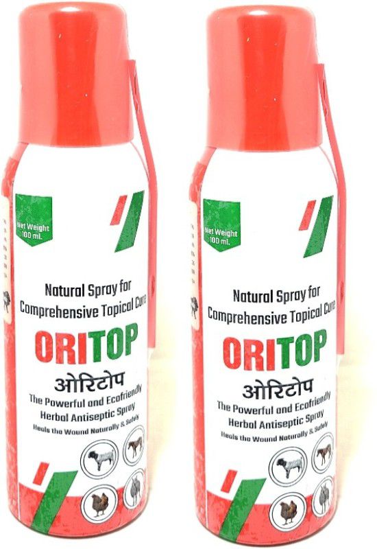 Oritop Natural Spray For Animal Wound Pet First Aid Kit  (2 Pieces)