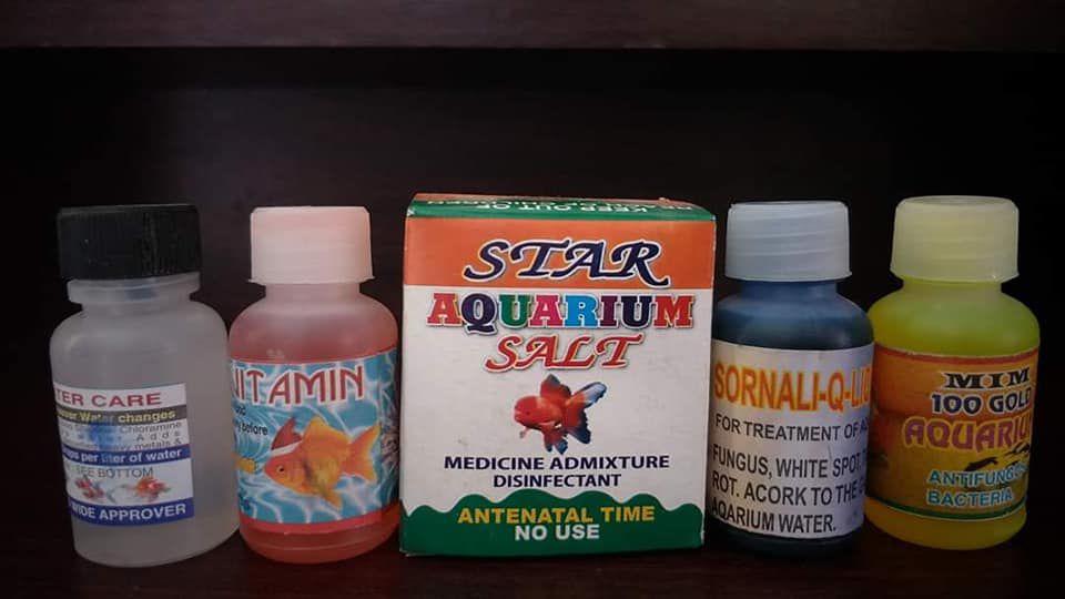 Aquarium Clean Water and Medicin with Salt ( 5X1=5 pes) Set