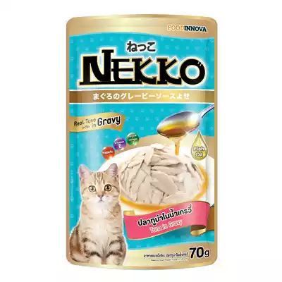Foodinnova Cat Food Nekko Tuna In Gravy 70 gm