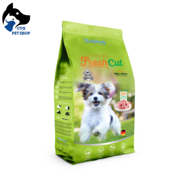 Caviara FreshCut Junior Small Breeds Dog Dry Food 2.5 kg