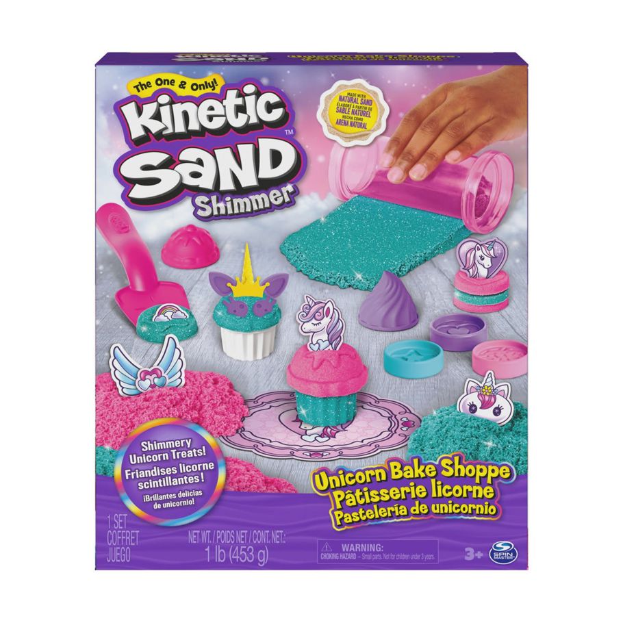 Kinetic Sand Shimmer Unicorn Bake Shoppe