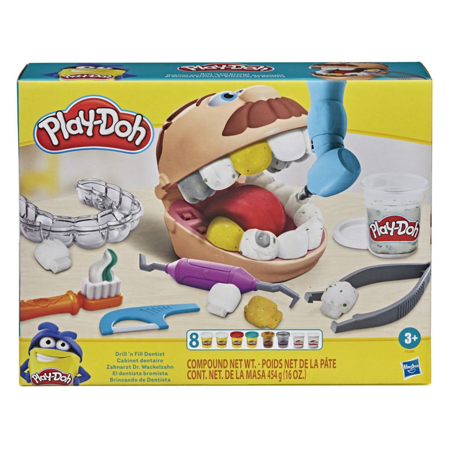 Play-Doh Drill' n Fill Dentist Cabinet Playset