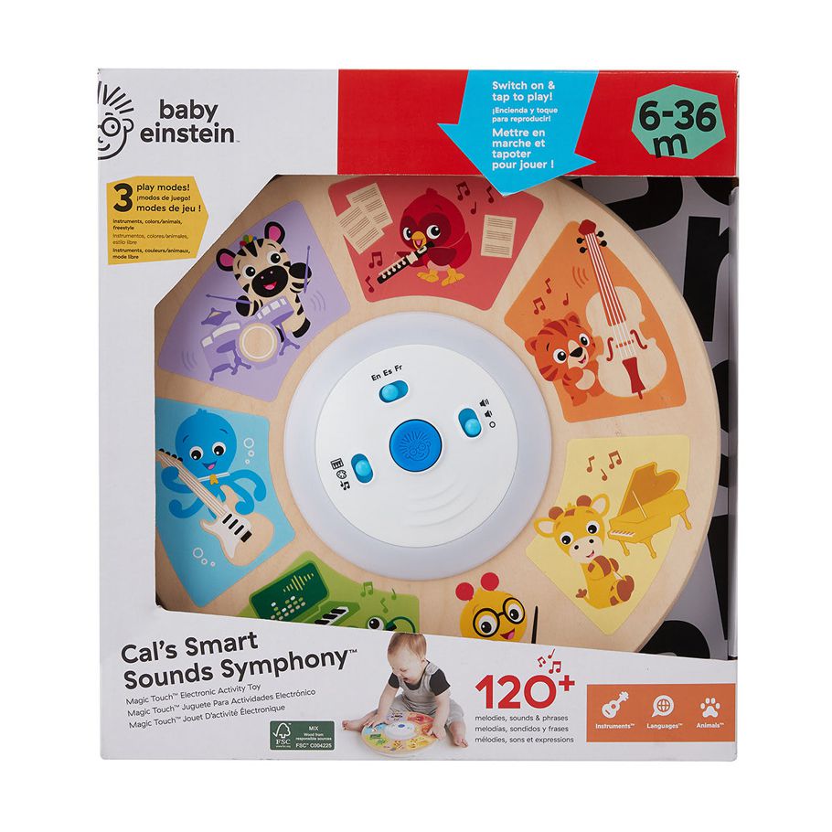 Baby Einstein Cal's Smart Sounds Symphony Magic Touch Electronic Activity Toy