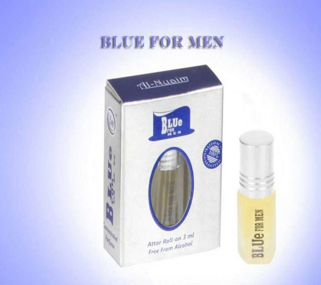 Al Nuaim Blue For Men Attar - 8ml India
