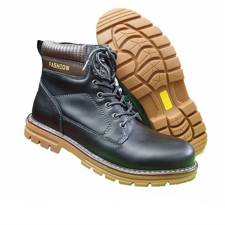 Fashion Gents Leather High Boot