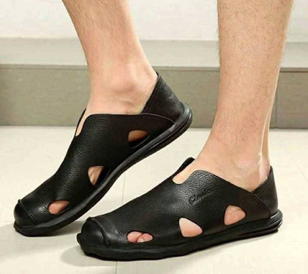 gents leather casual sandal 