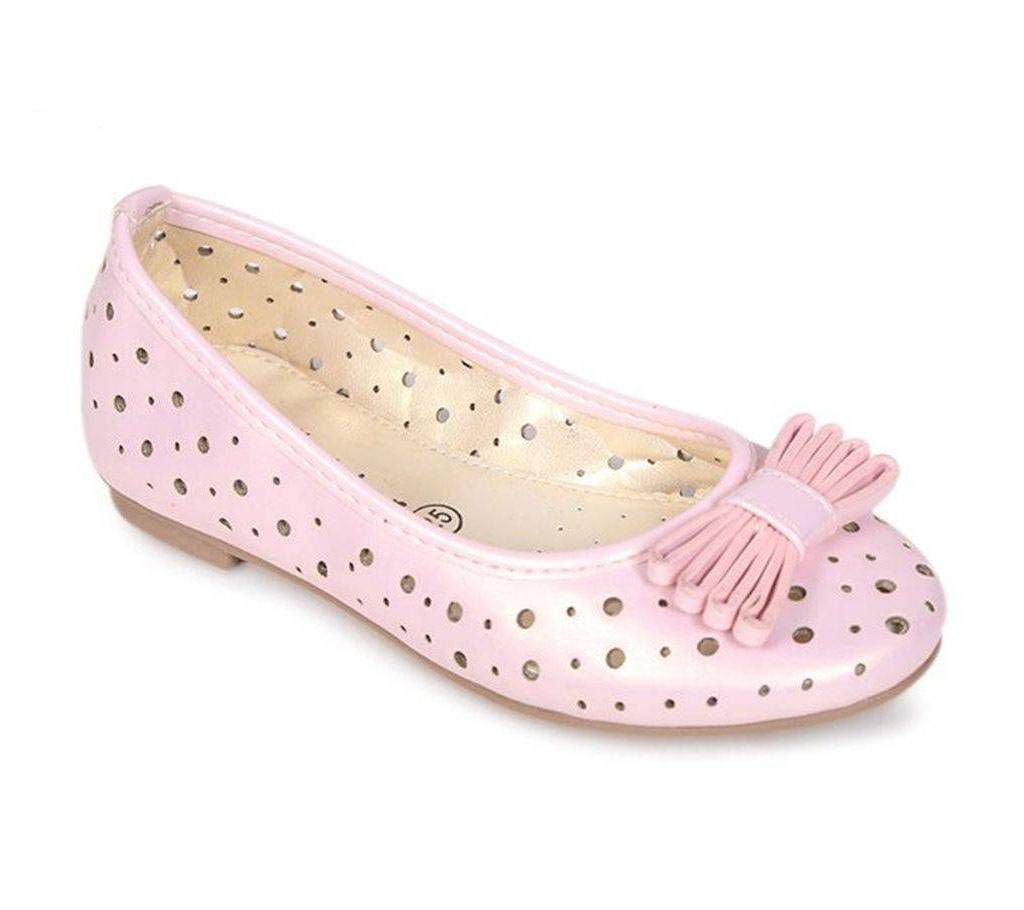 Twinkler Pink Leather Junior Girl's Sandal