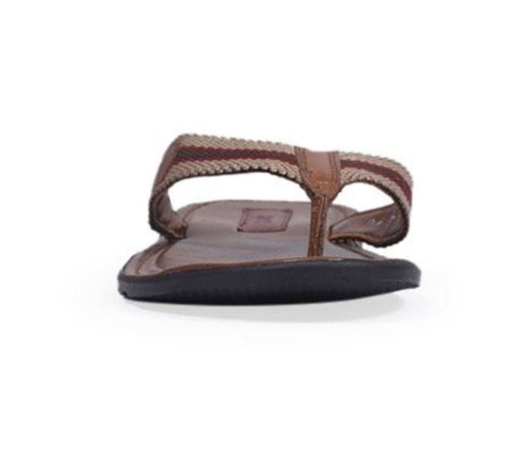 Apex Brown Leather Men's sandal