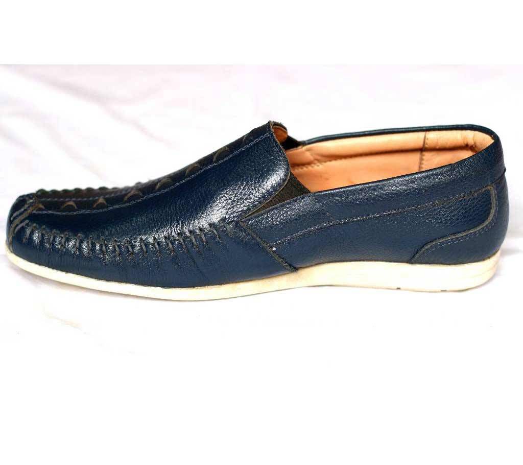 genuine leather loafer 
