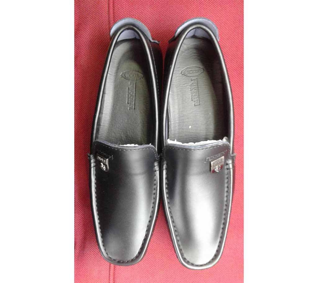 casual leather loafers for men