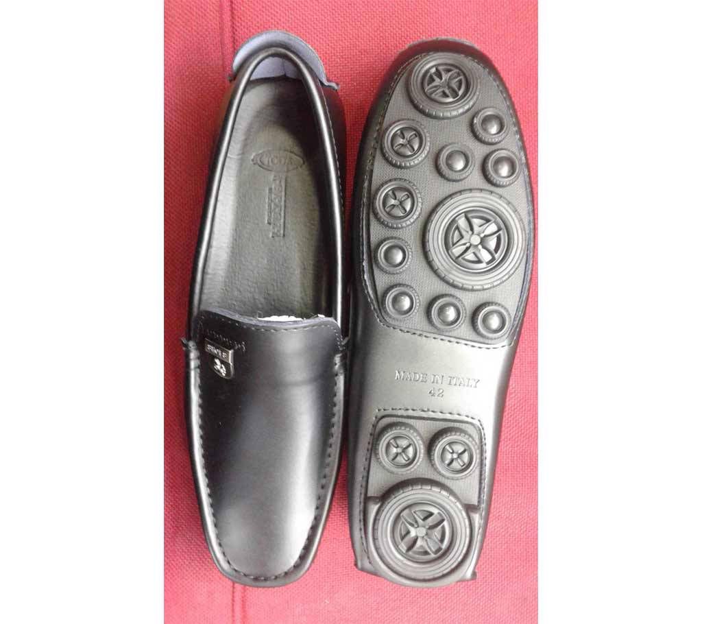 casual leather loafers for men