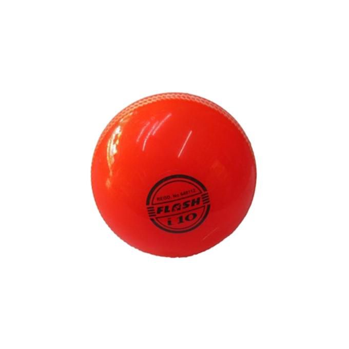 i-10 Flash Cricket Ball - Red