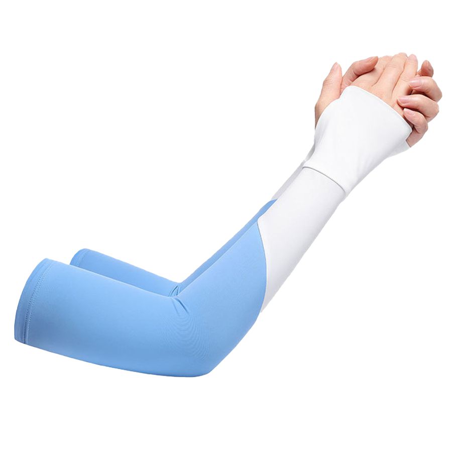 Arm Protection Sleeve Well Fit Thumbhole Design Cycling Sleeves