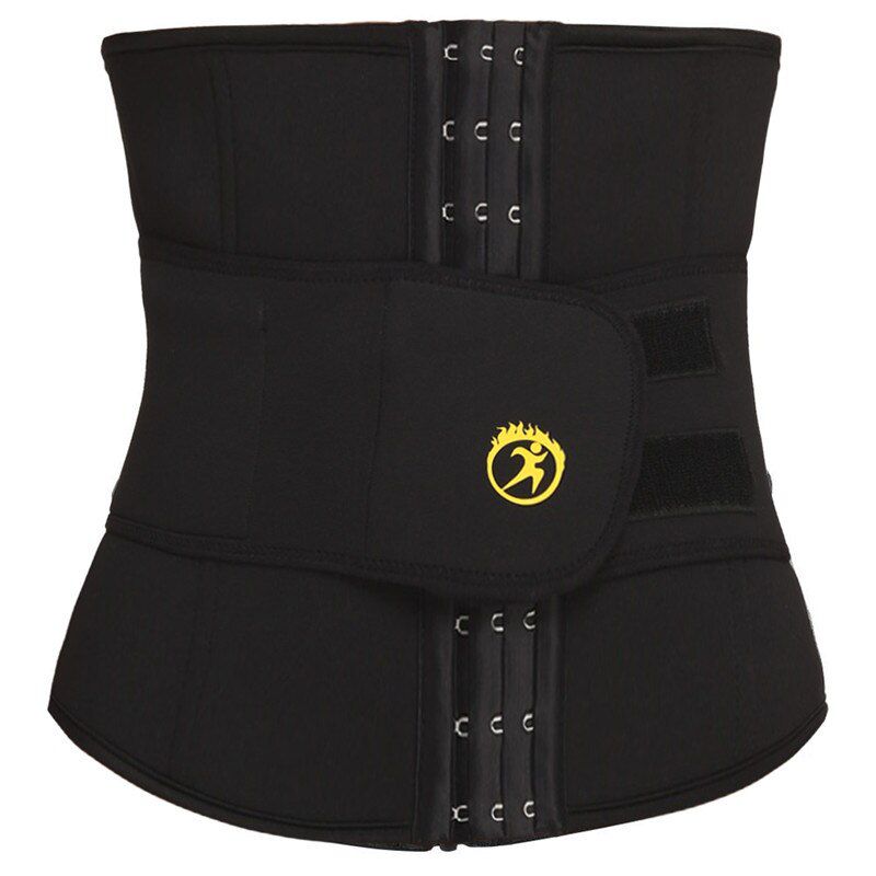 LAZAWG Neoprene Corset Women Adjustable Body Shaper Slimming Belt Belly Reduce Control Hot Waist Trainer Support Sauna Shapewear