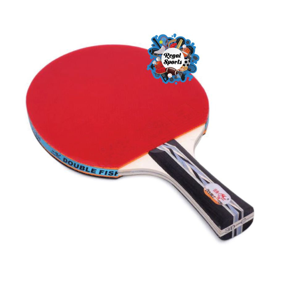Table Tennis Bat - Double Fish - 3D-C - 1 Pcs
