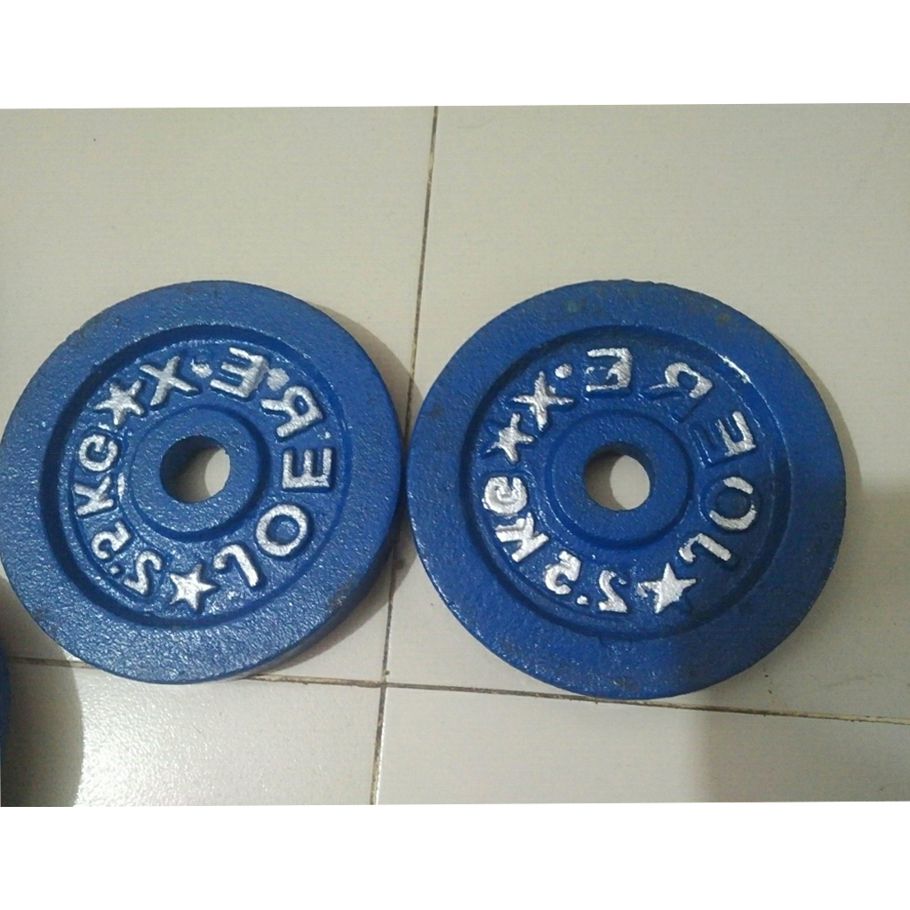 2.5KG weight plates 1 pair/2 pcs - Joerex