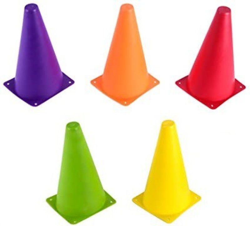 HHS SPORTS Cone Marker Pack of 5  (Multicolor)