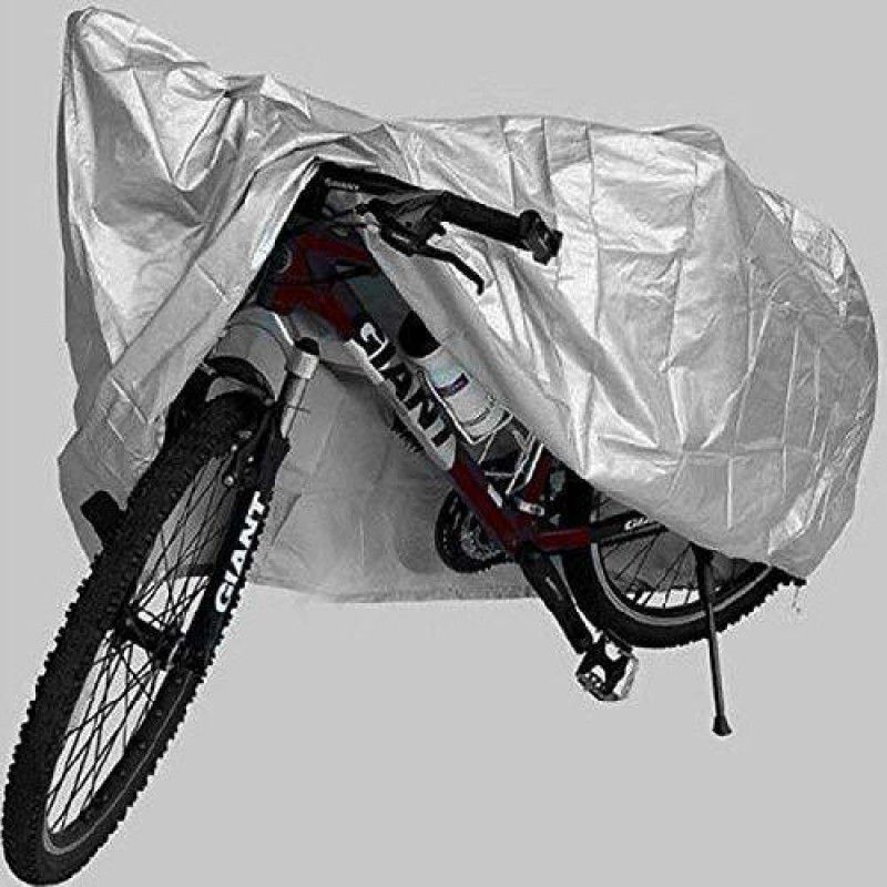 Depodeals Water Resistant Bicycle Cover Cycle Bicycle Cover Free Size  (Silver)