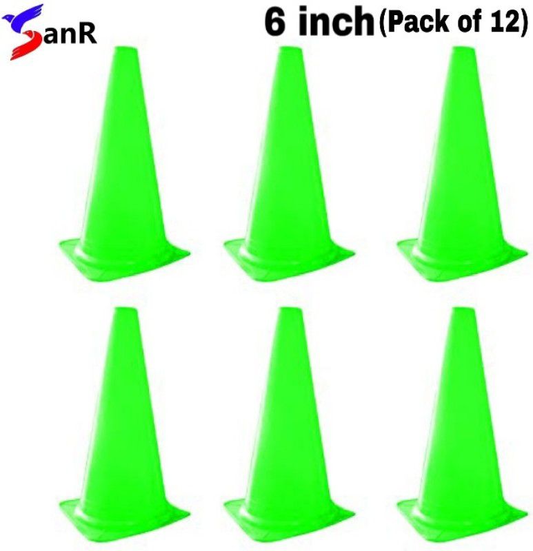 SanR Cone Marker Pack of 12  (Green)