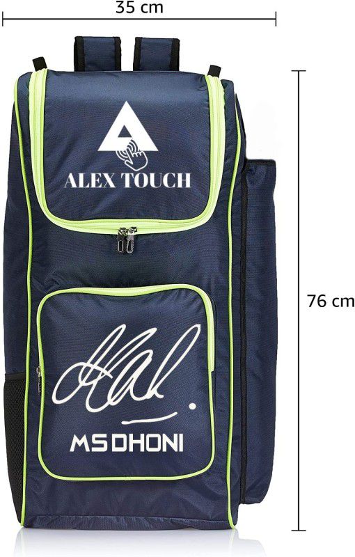 ALEXTOUCH Cricket Kit Bag With Soft And Smooth Material  (Black, Kit Bag)