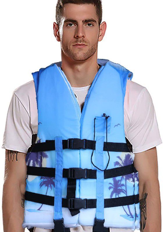 Delavala Life Jacket for Swimming Weight Capacity Upto 120 kg Swim Floatation Belt