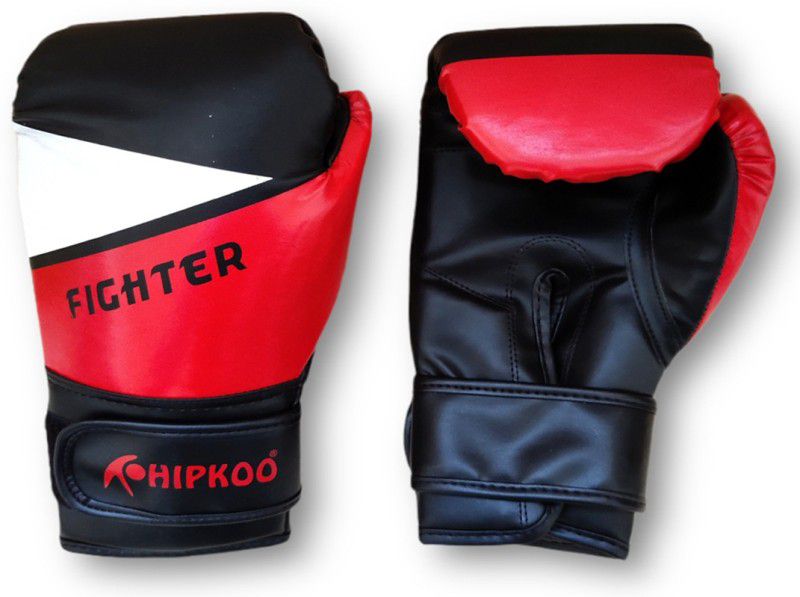 Hipkoo Sports Fighter Boxing Gloves (Size 10 OZ) 1 Pair Boxing Gloves  (Red3)