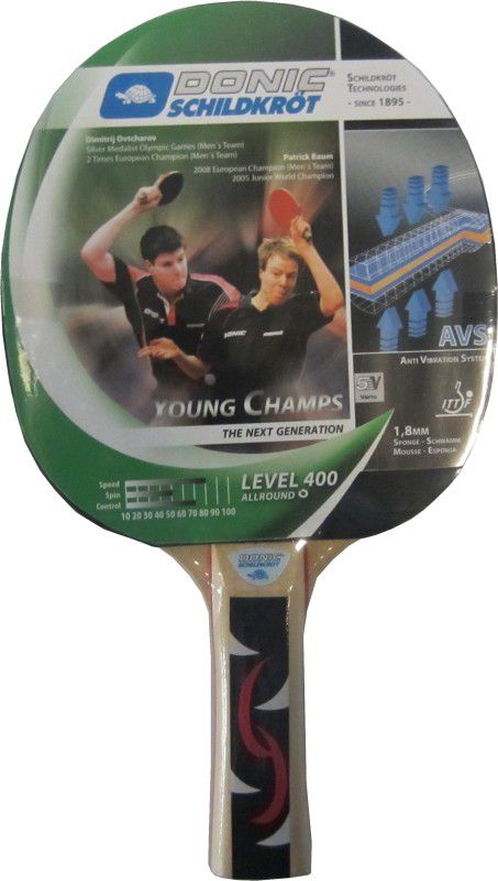 DONIC Young Champ 400 Beige Table Tennis Racquet  (Pack of: 1, 83 g)