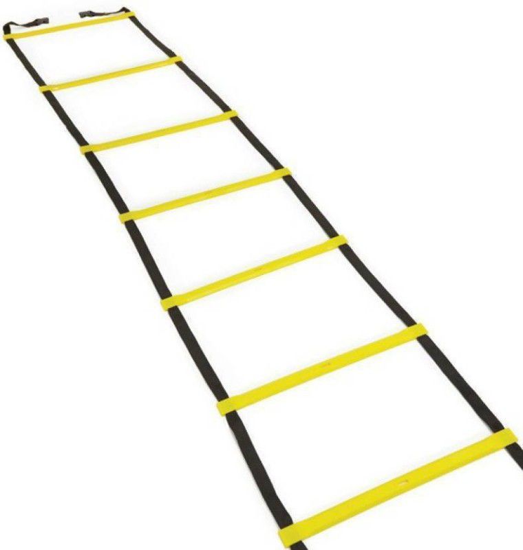 fosco 4 Mtr Speed Agility Ladder For Track & Field Sports Training-In Cover Speed Ladder  (Yellow)