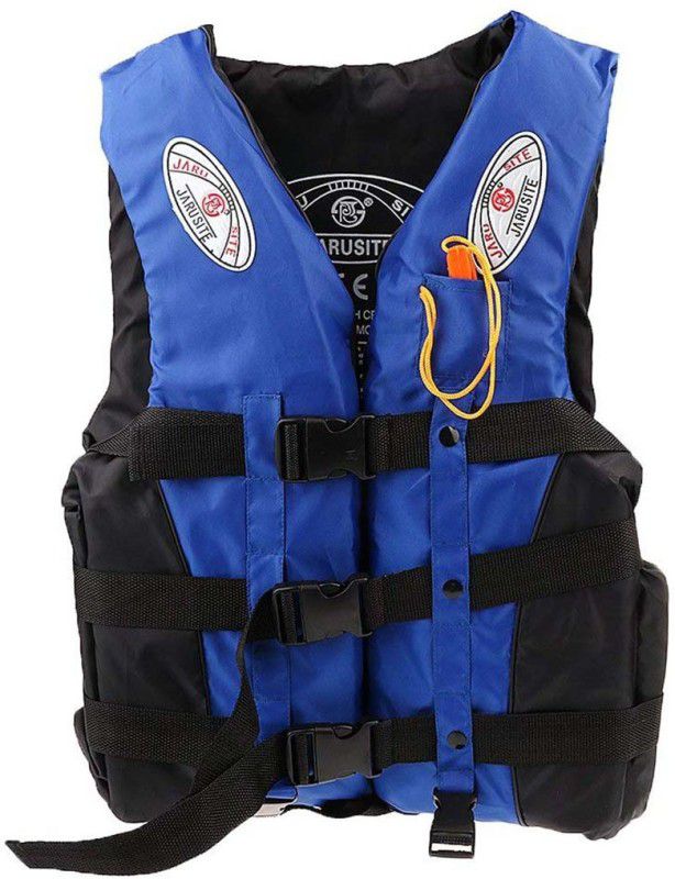 GOLKIPAR Adult Kids Life Jacket Swimming Boating Drifting Floating Vest with Whistle Swim Floatation Belt